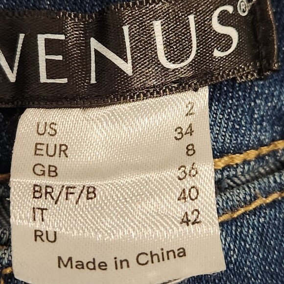 Venus Embroidered Floral Skinny Jeans - Size 2 | Stunning Statement - Picture 7 of 9